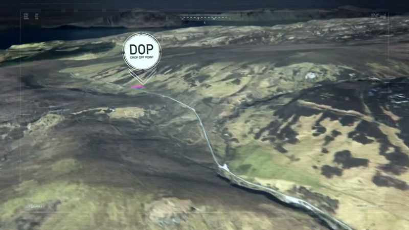 Each team must navigate their way to two separate RV points