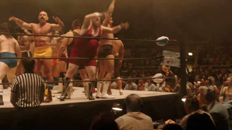 Each wrestler has to throw their opponent
