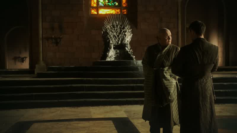 Earlier today, I distinctly recall seeing you talkingto Lord Stark in his chambers