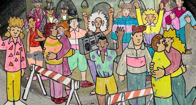 Early '80s, we were all working like crazy