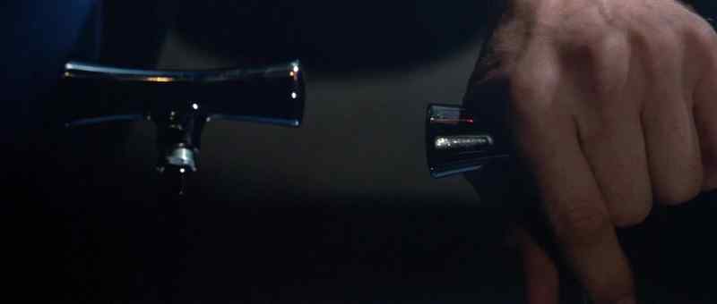 Ease back on the port thruster