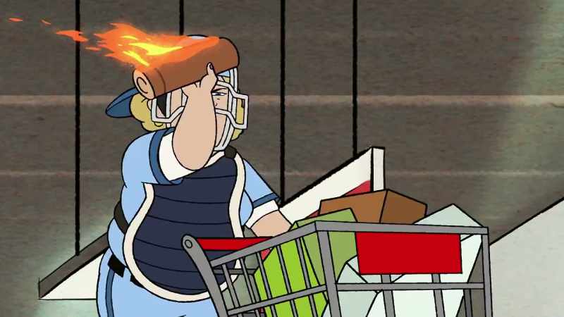 Eat fire cart, you animals!