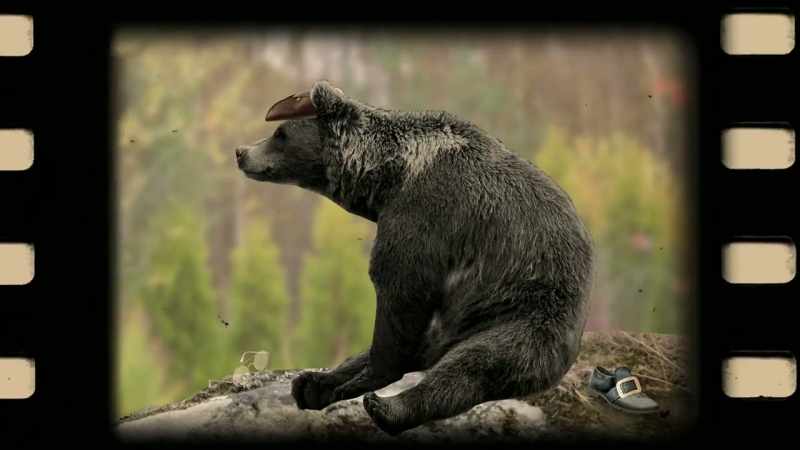 Eaten by bears. [burps]