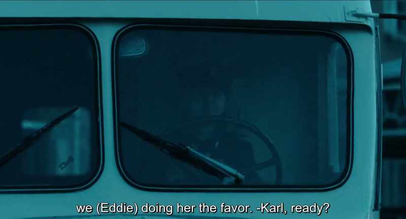 (Eddie) Let's do her the favor. - Karl, ready?