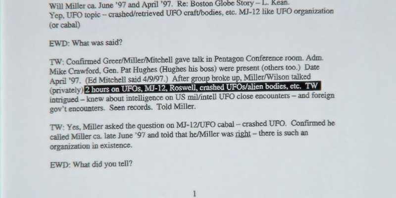 Edgar Mitchell realized there was this connection between space