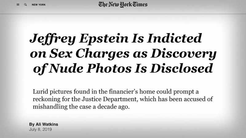 [Edwards] Jeffrey Epstein had no clue that this case was coming down