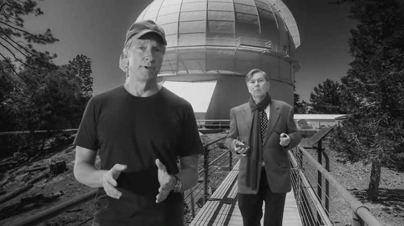 Edwin hubble made his bones by looking to the sky