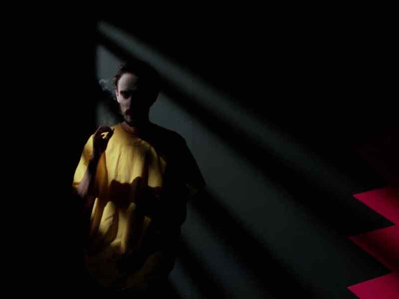 (Eerie electronic music and drips)