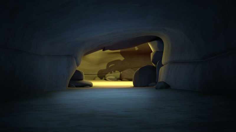 (eerie howling)