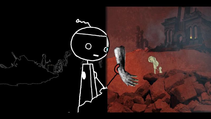 (EERIE MUSIC PLAYS)