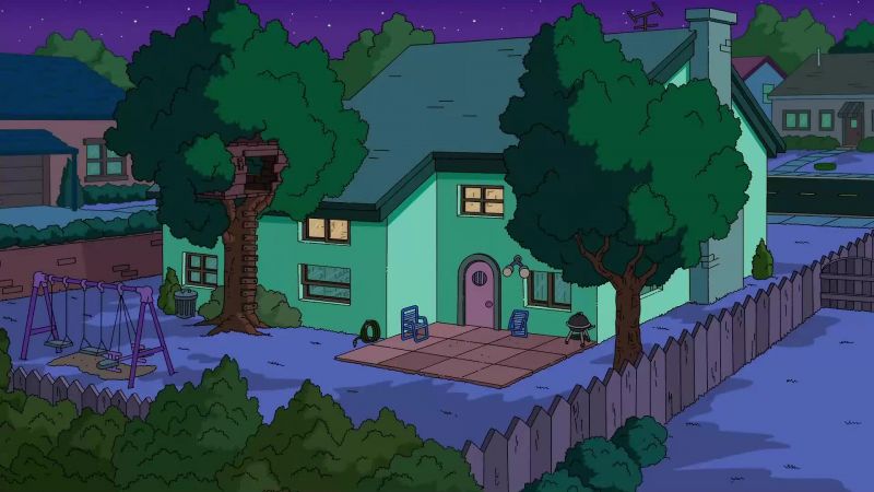 (eerie synthesizer music playing)