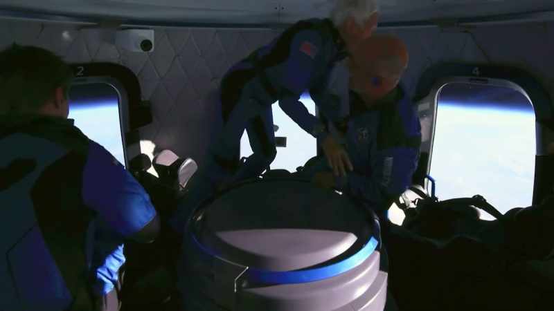 Efter New Shepard-kapslen når sit højdepunkt