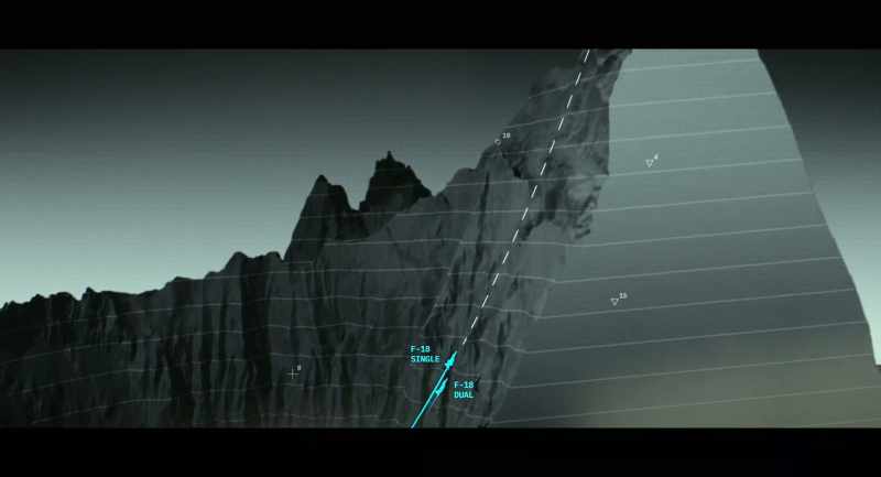 Egress is a steep high-g climb out