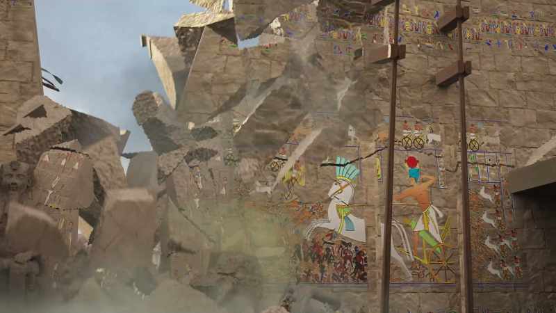 Egypt, it seems, was flattened in 1200 B.C