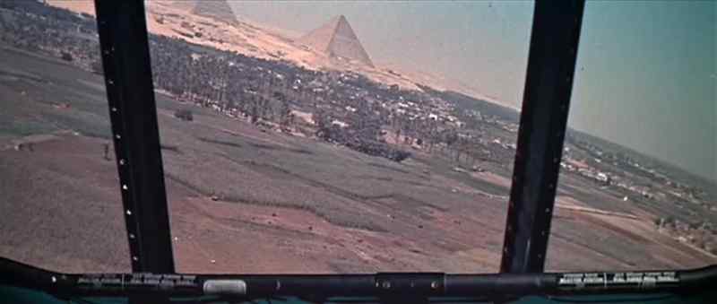Egypt straight ahead, fellas