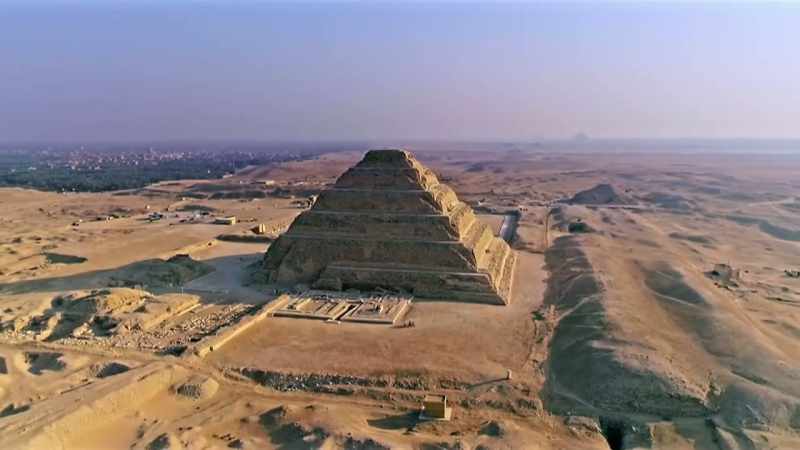 Egypt's first great pyramid