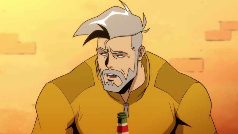 Eighteen years later, he joined the military