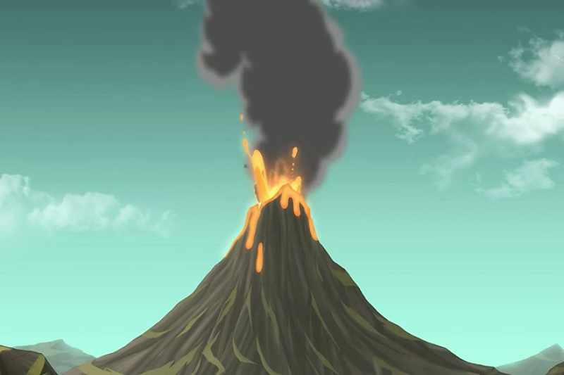 Eighty thousand years later, temperatures have dropped