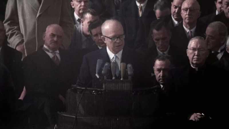 Eisenhower: THIS CONFLICT STRIKES DIRECTLY