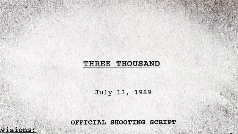 Eisner: There was a script called 