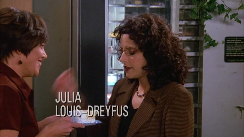 Elaine, cake? -Oh, no thanks