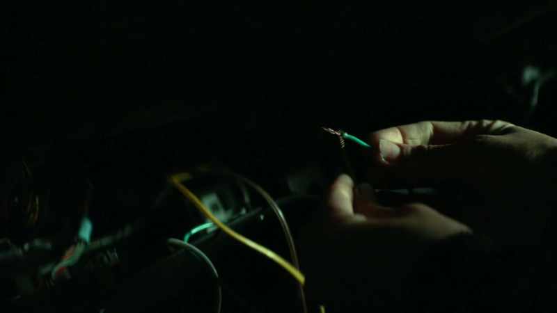[ Electricity buzzes ] [ Engine starts ]