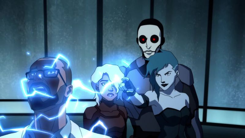 (ELECTRICITY BUZZING) -(SCREAMING)