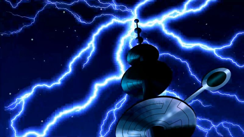 [ ELECTRICITY CRACKLES ]
