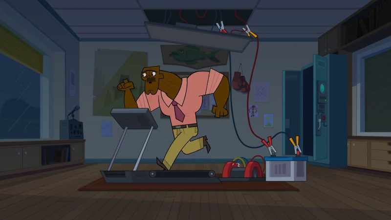 (Electricity crackles)
