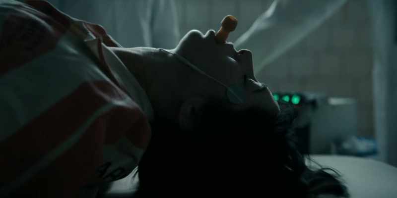 [electricity crackling] - [muffled grunting]