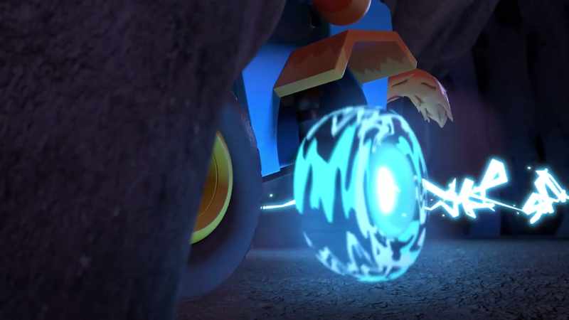 [electricity crackling]