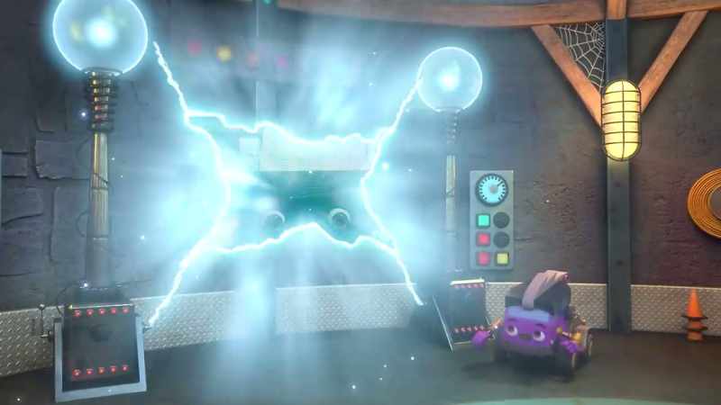 [electricity crackling]