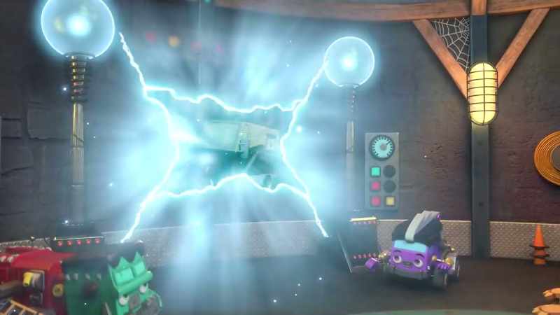 [electricity crackling]