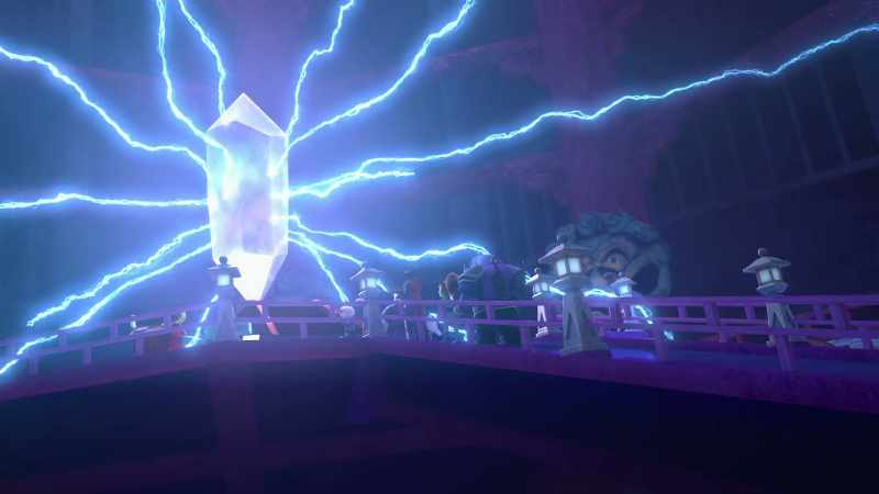 [electricity crackling]