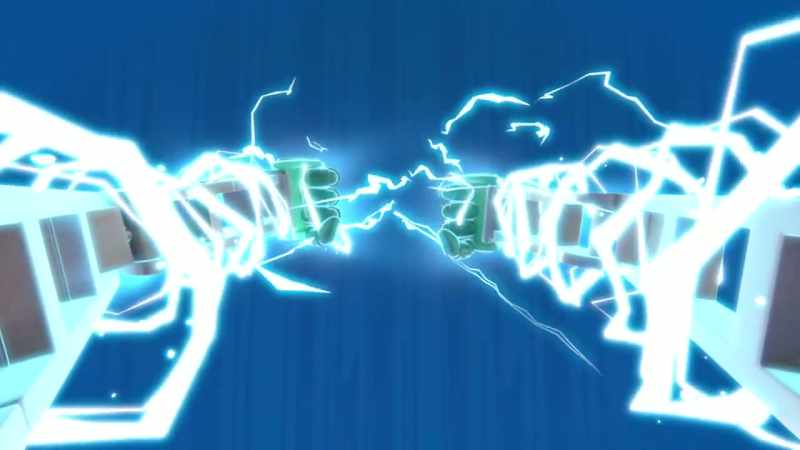 [electricity crackling]