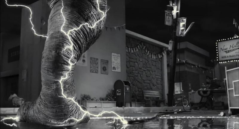 (ELECTRICITY SIZZLING)