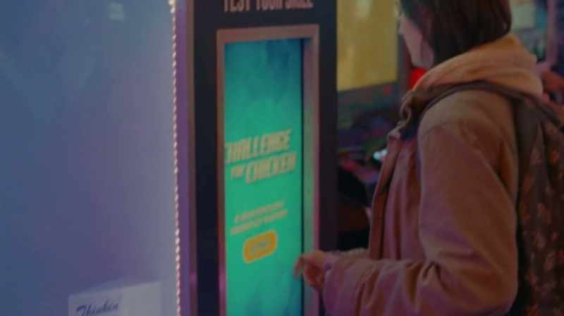[electronic chiming]