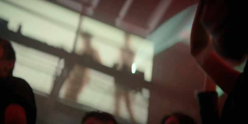 [electronic dance music continues]