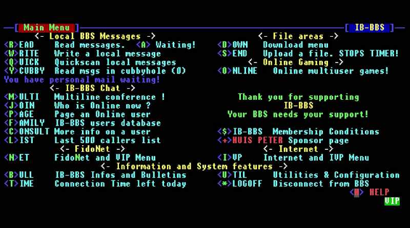Electronic data communication was a wonderful way