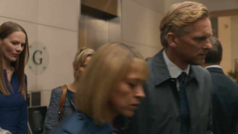 [Elevator bell dings, doors open]