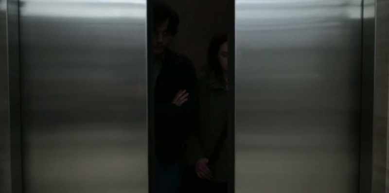 [elevator bell dings]