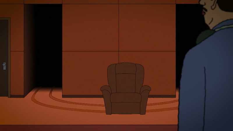 (elevator bell dings)