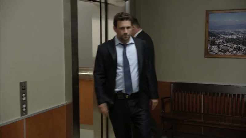 [ ELEVATOR BELL DINGS ]