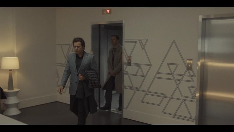 (ELEVATOR BELL DINGS)