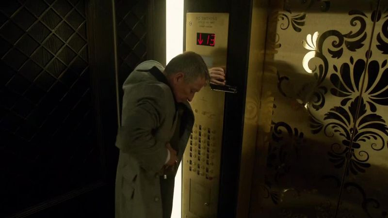 (elevator bell dings)