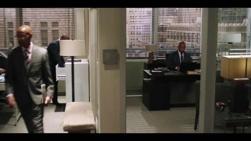 [elevator bell dings]