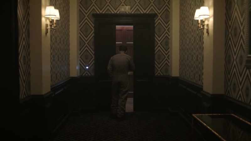 (elevator chimes)