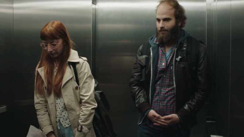 (elevator dings)