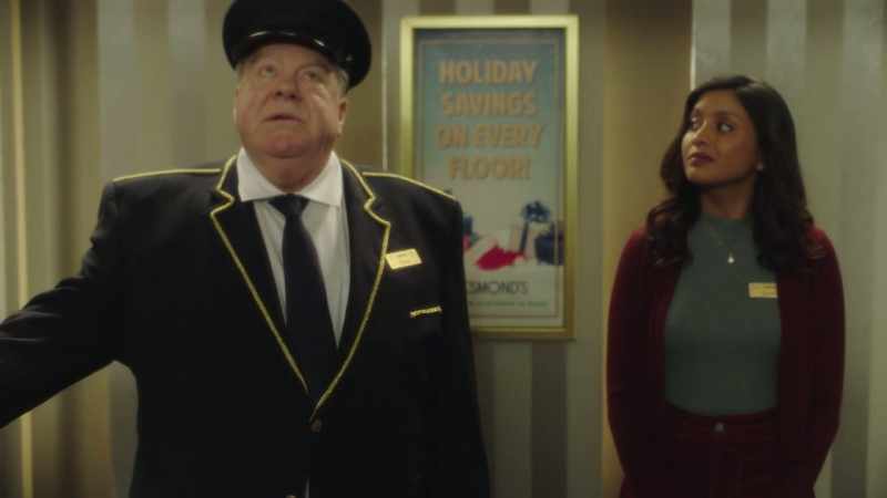 (elevator dings)
