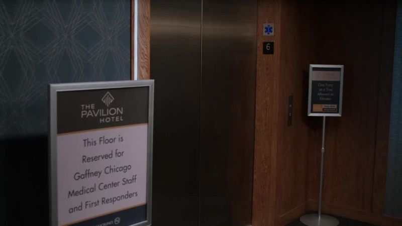 [elevator dings]
